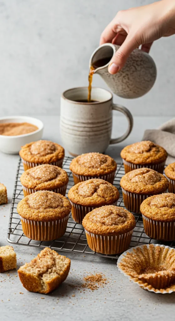 Cinnamon Sugar French Toast Muffins