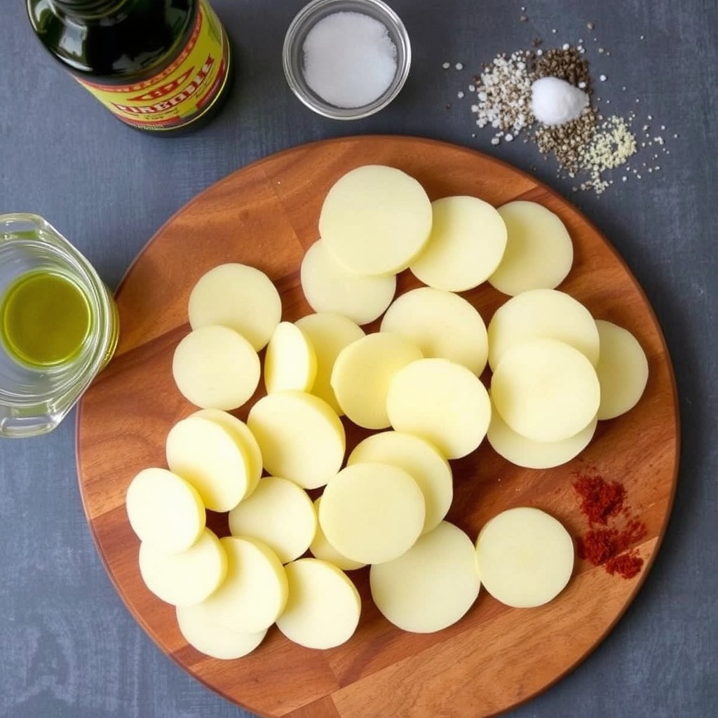 Sliced Baked Potatoes