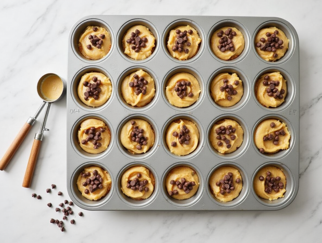 chocolate chip and pumpkin muffins