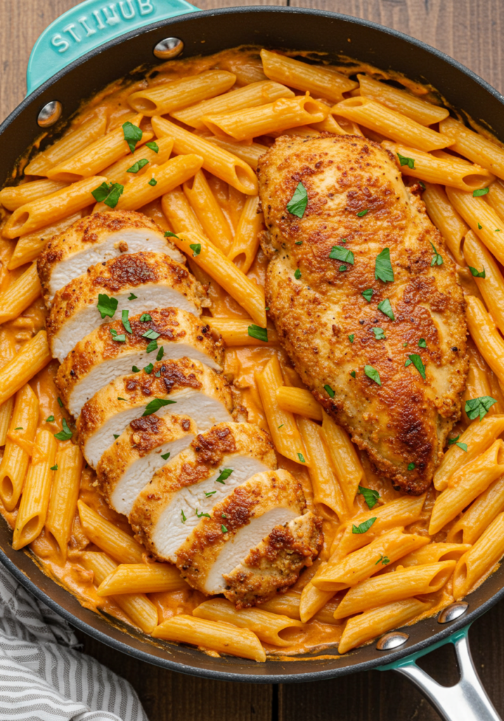 Marry Me Chicken Pasta