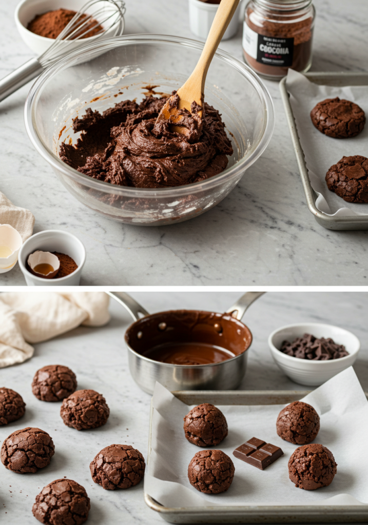 Chocolate Brownie Cookies