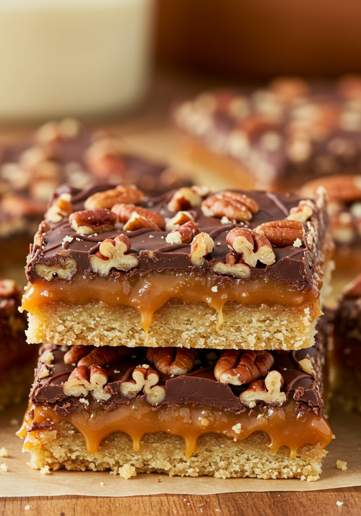 Pecan Turtle Bars