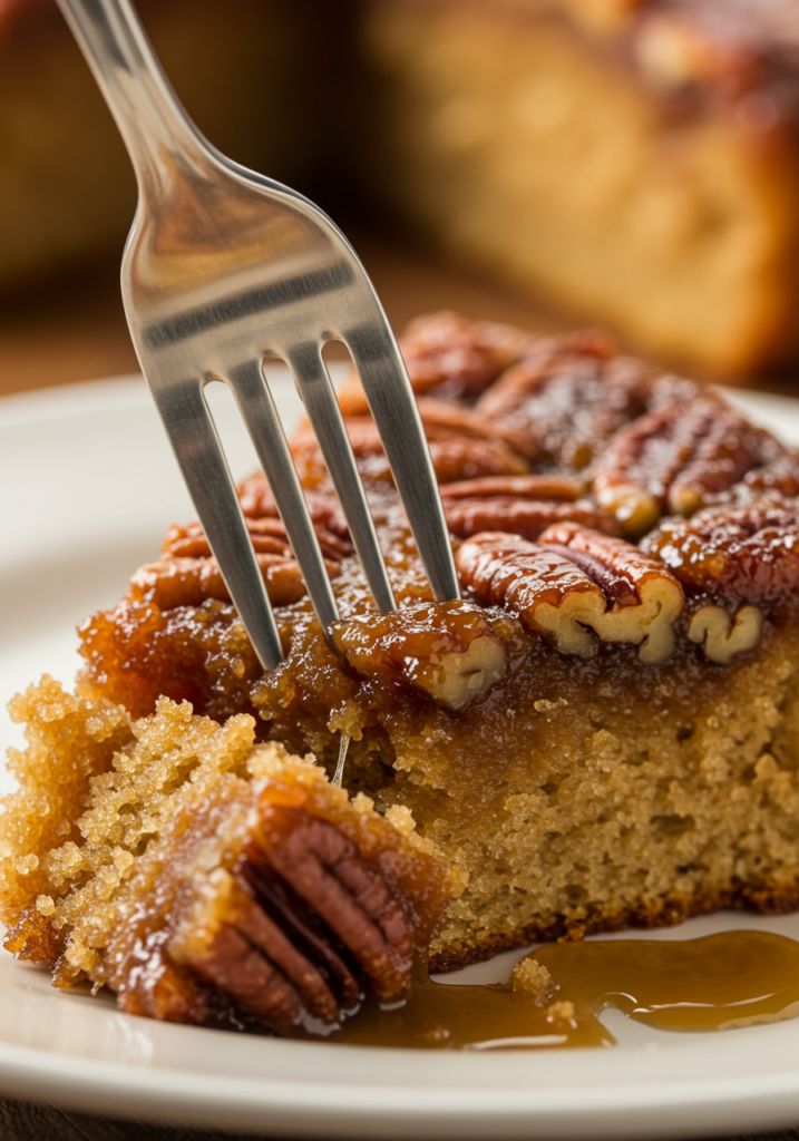 Pekan Upside Down Cake