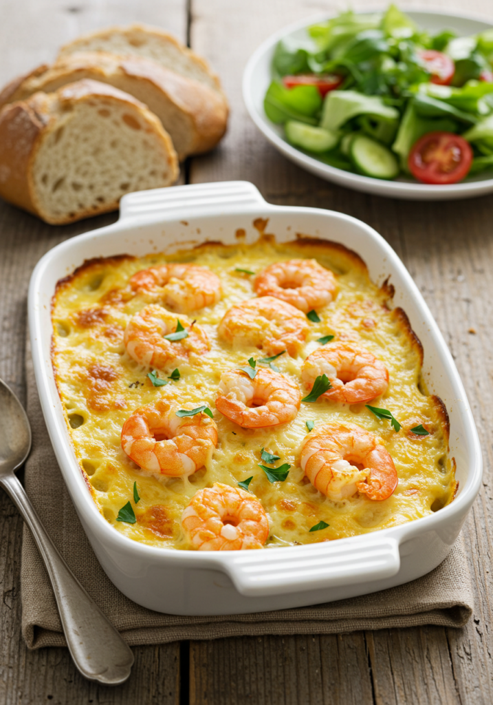 Shrimp Gratin