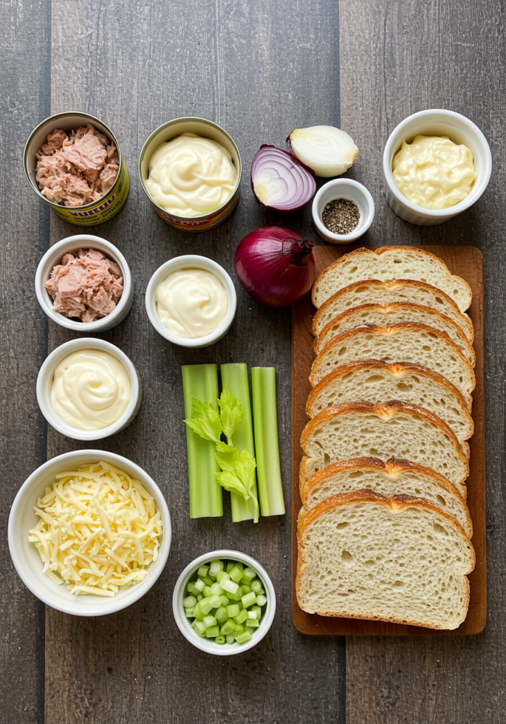 Preparing the Tuna Mixture for the Panini