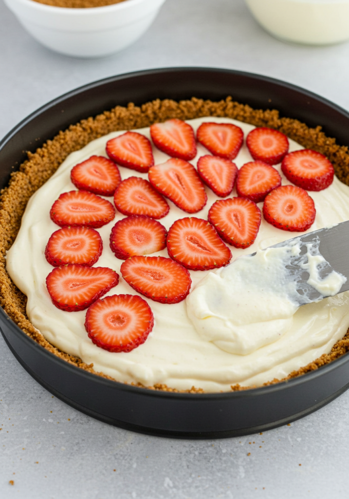 chocolate-covered strawberry cheesecake