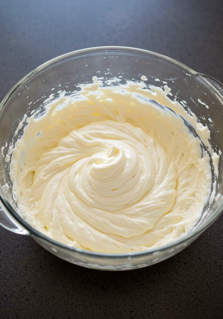 Preparing the Cheesecake Filling: