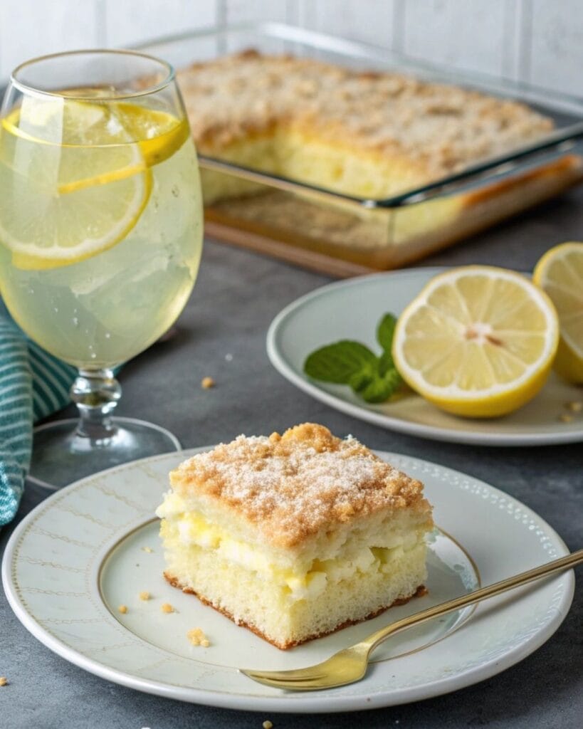 Sweet, tangy, and creamy – a lemon dessert that’s as easy as it is delicious.