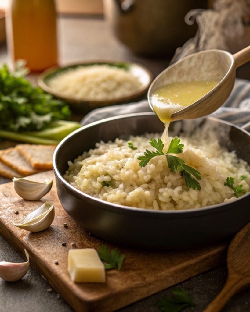 Garlic Parmesan Rice