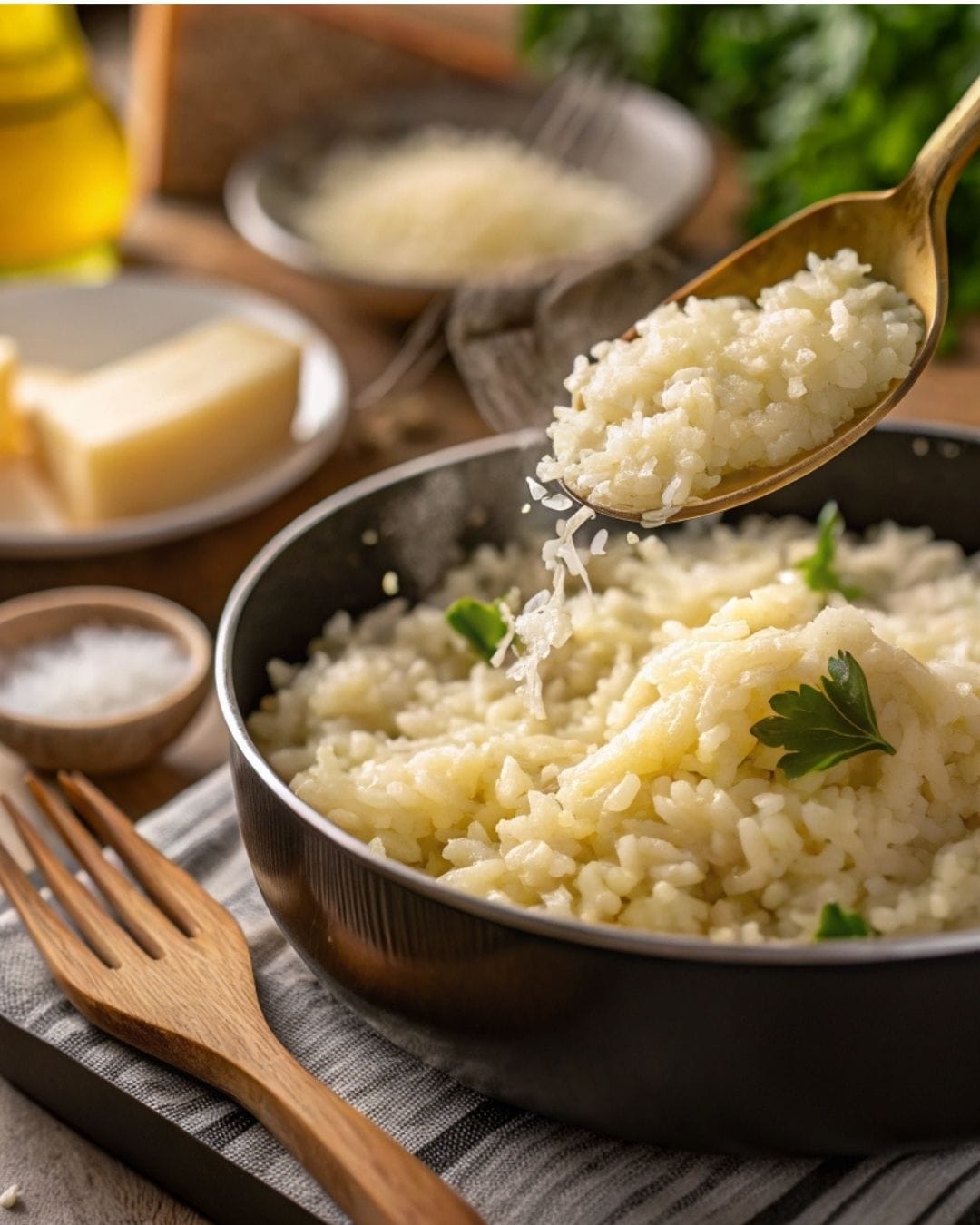 Garlic Parmesan Rice 🍚🧄 – Delicious Easy Recipe