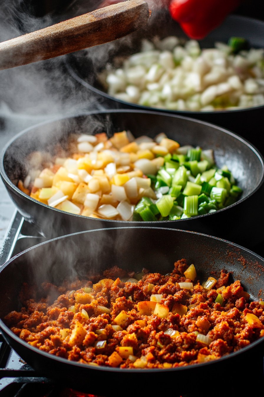 Chorizo Cornbread Stuffing Recipe Savory & Delicious