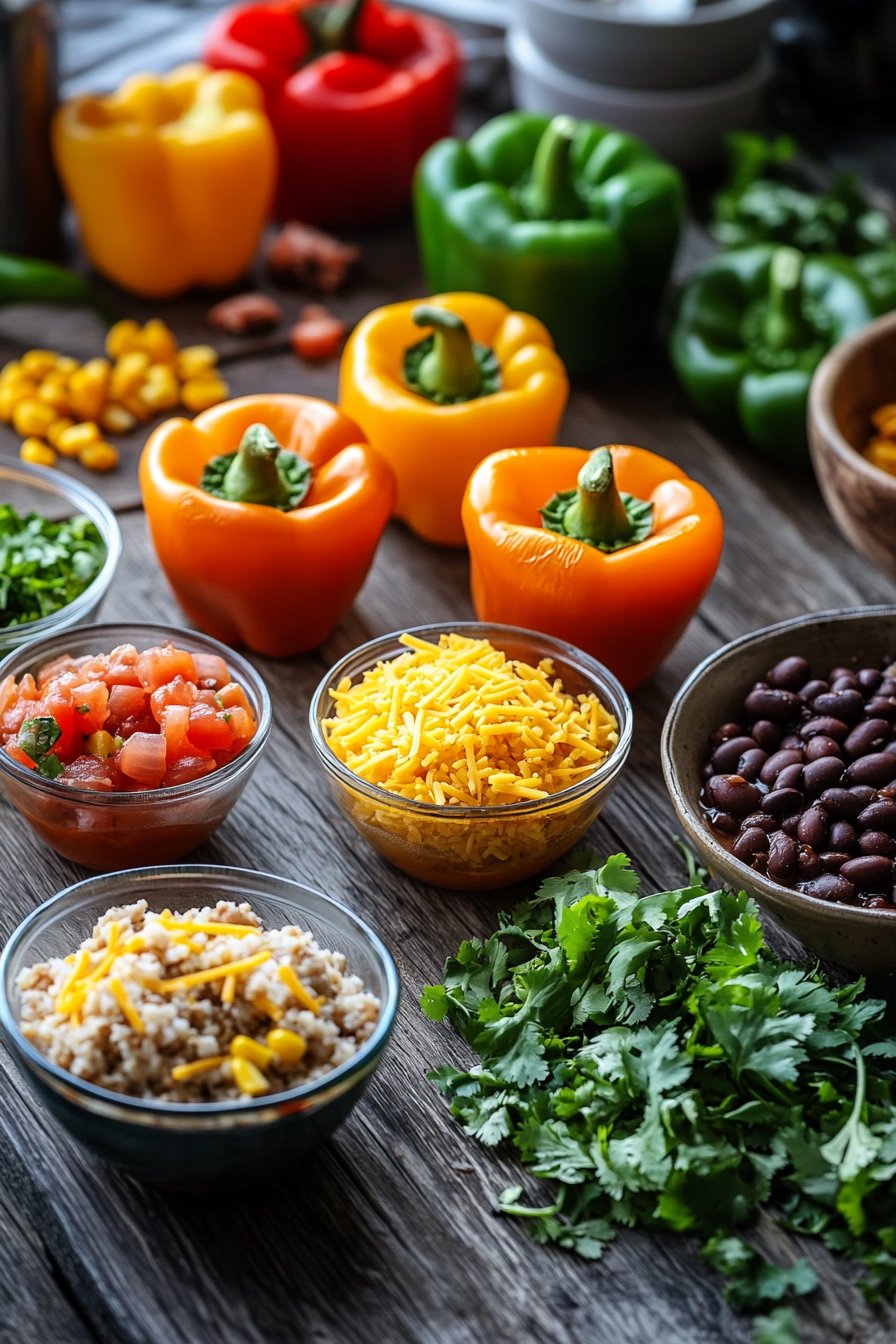 Easy Turkey Taco Stuffed Peppers: A Tasty Fiesta Treat