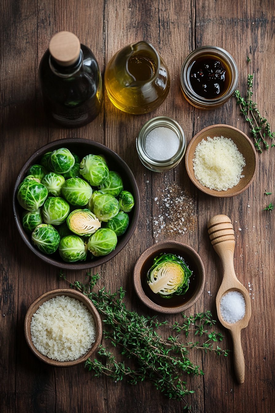 Crispy Balsamic Brussel Sprouts Recipe for Delicious Flavor