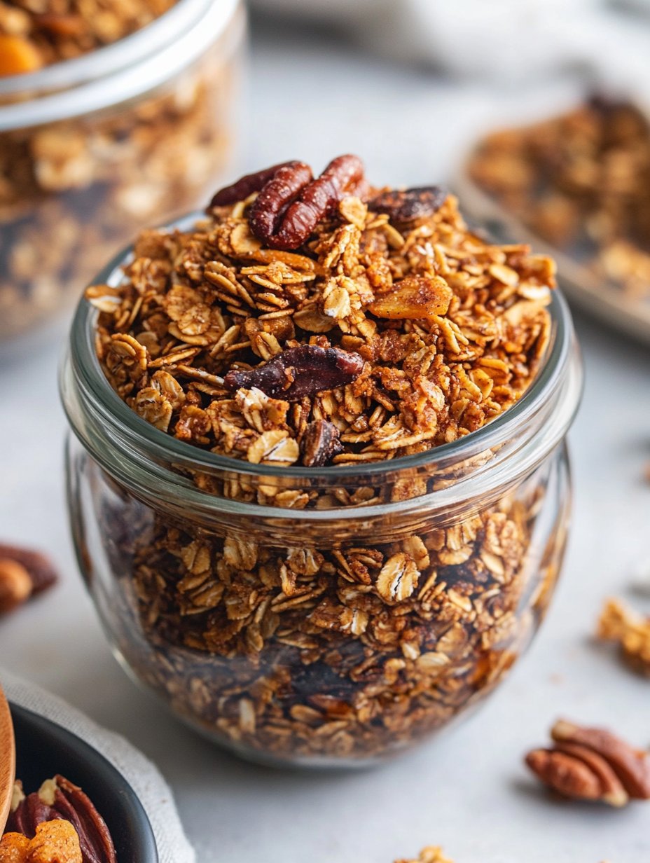 Healthy Pumpkin Spice Granola Recipe for Fall Bliss