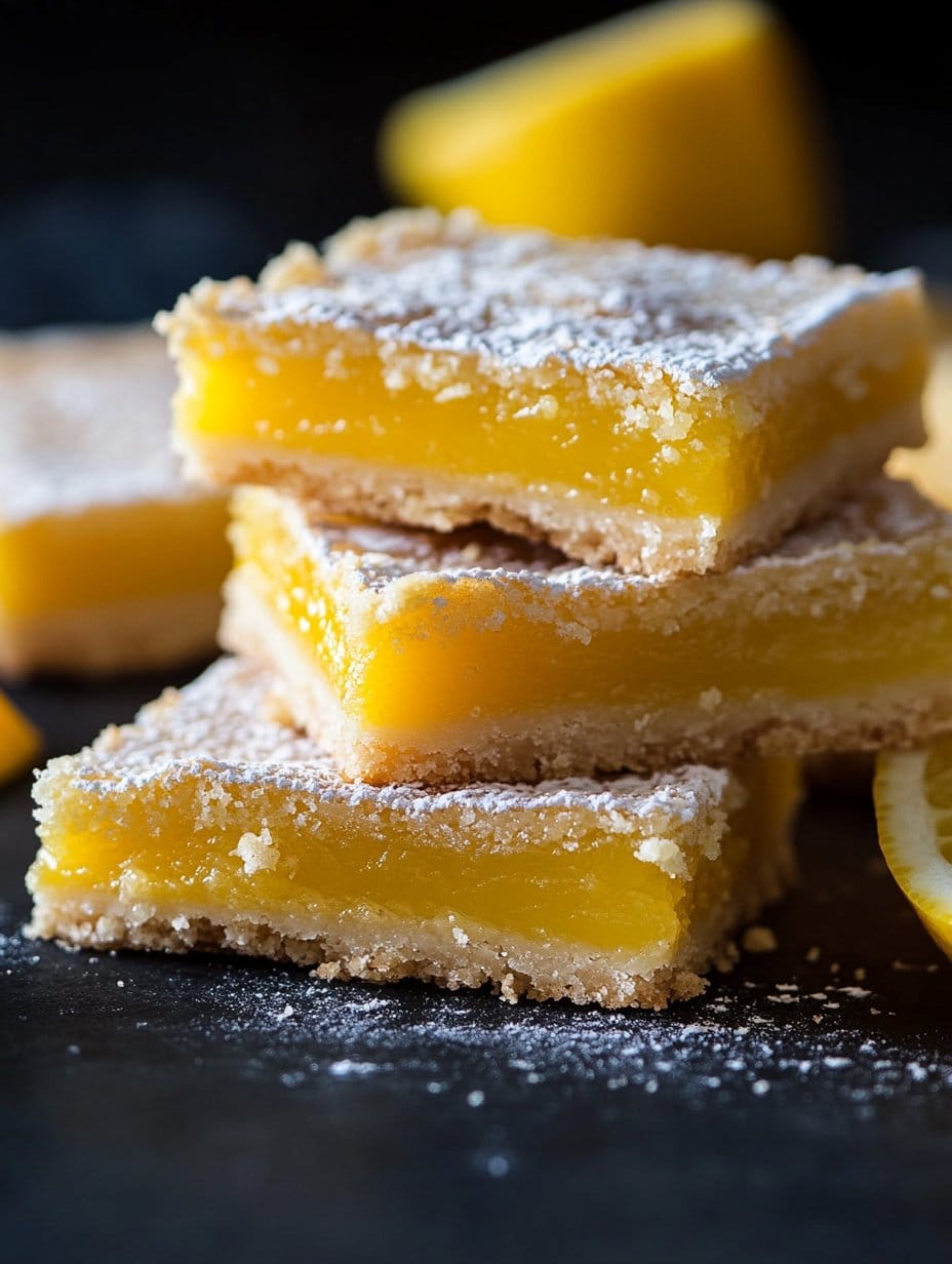 Gluten-Free Lemon Bars with Shortbread Crust Recipe