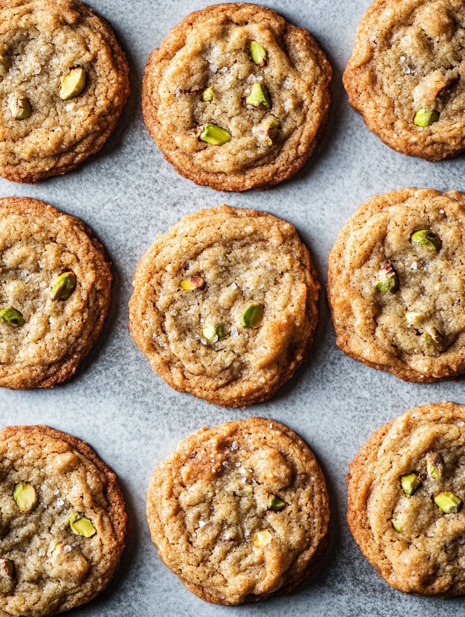 Brown Butter Pistachio Cookies Recipe : Irresistible Delight