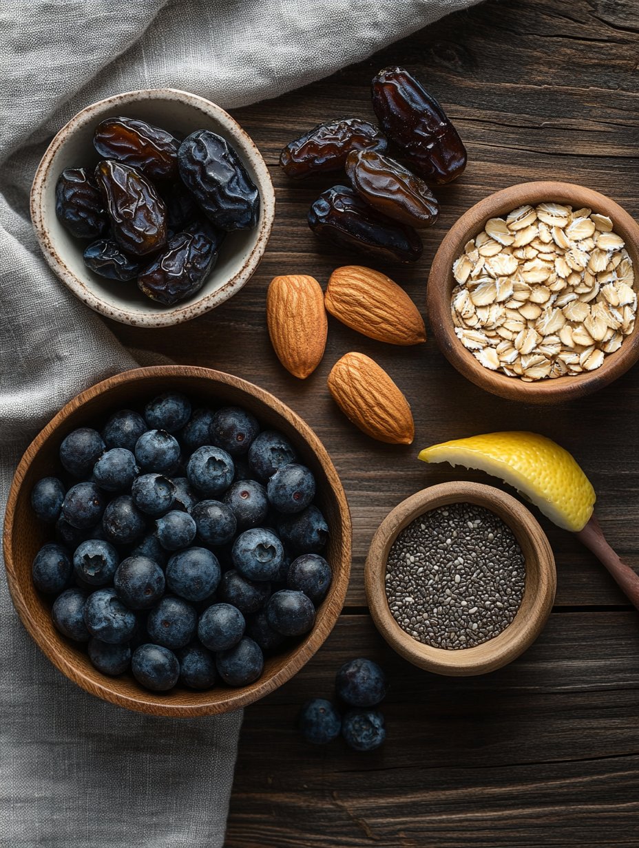 Blueberry Muffin Energy Bites Recipe : Quick & Delicious