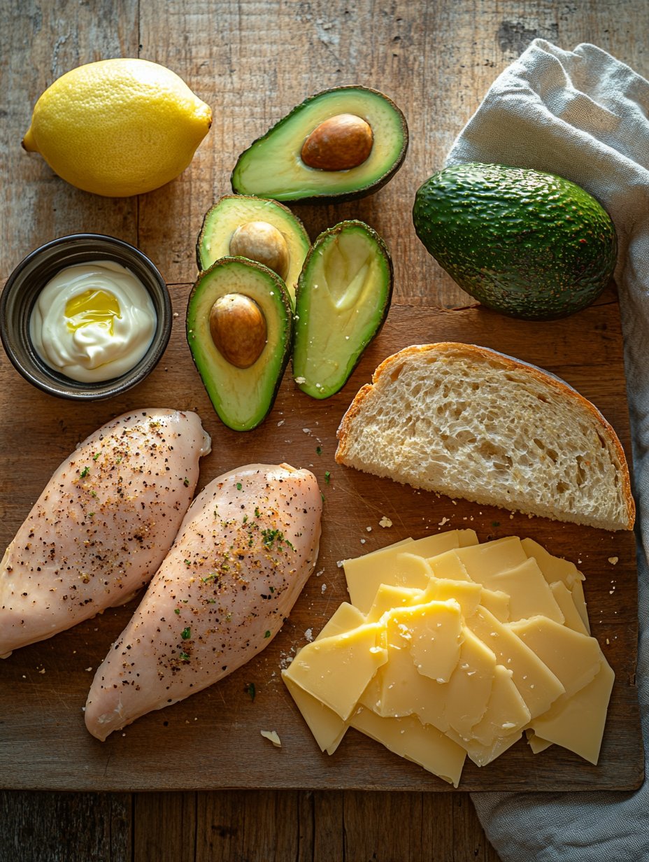 Chicken Avocado Melt Sandwich Recipe