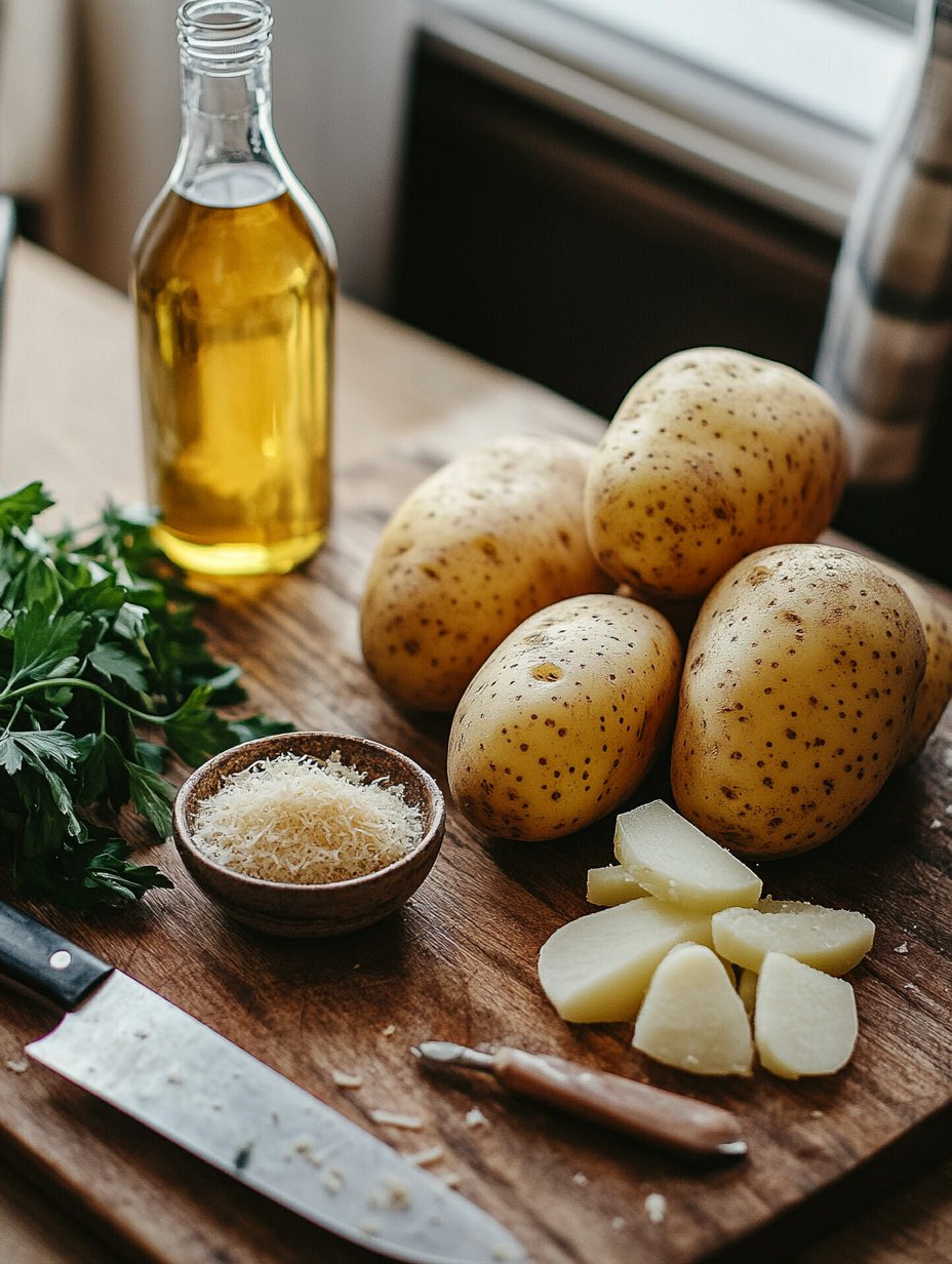 Crispy Garlic Parmesan Potato Wedges: An Irresistible Recipe