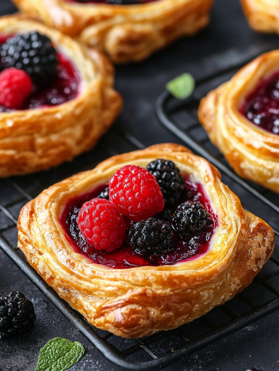 Berry Danishes: Delicious Homemade Recipe