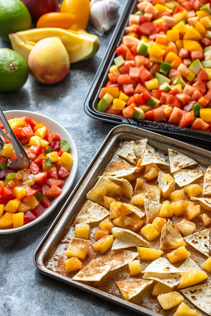 Fruit Salsa with Cinnamon Chips Recipe | Perfect Snack
