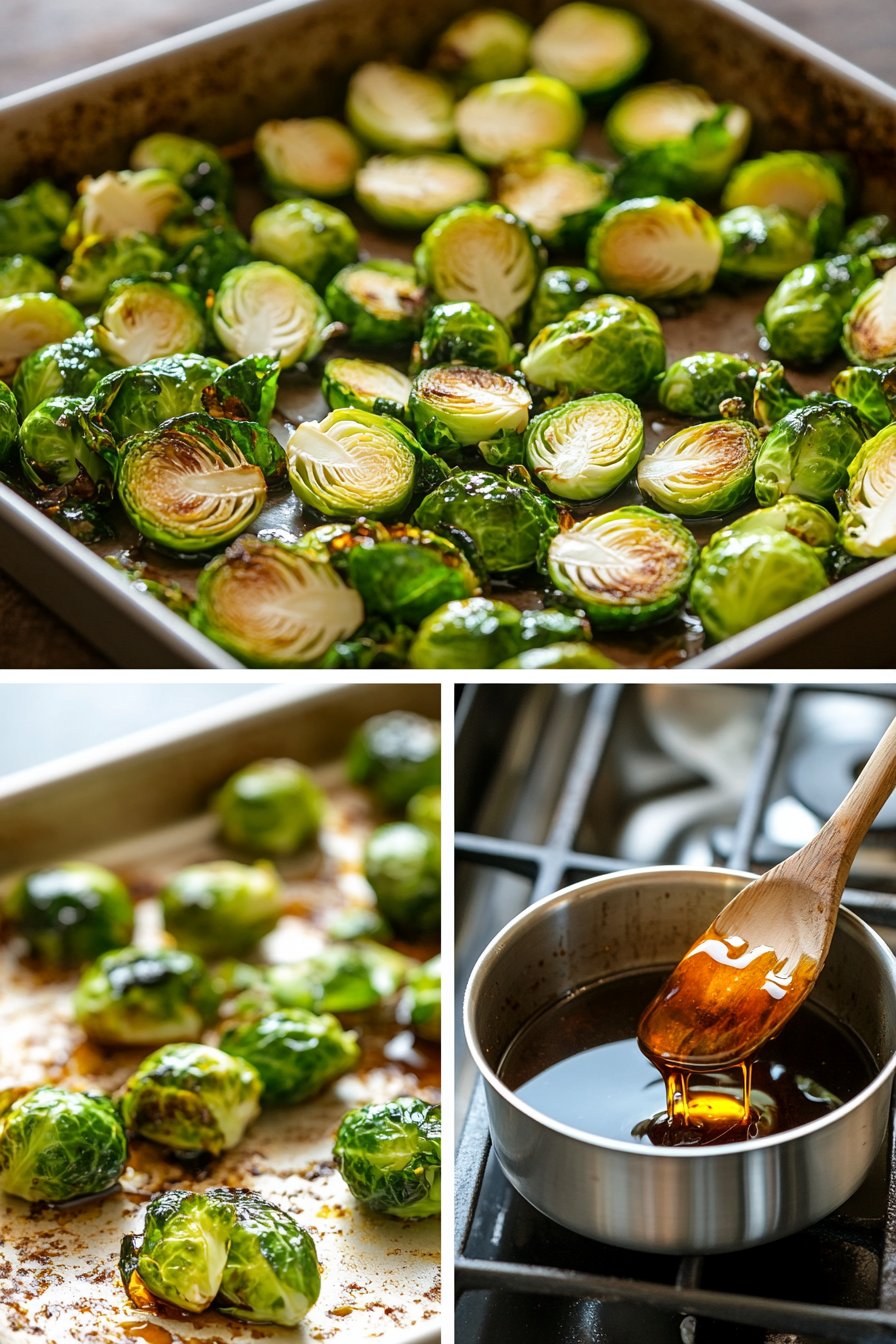 Crispy Balsamic Brussel Sprouts Recipe for Delicious Flavor