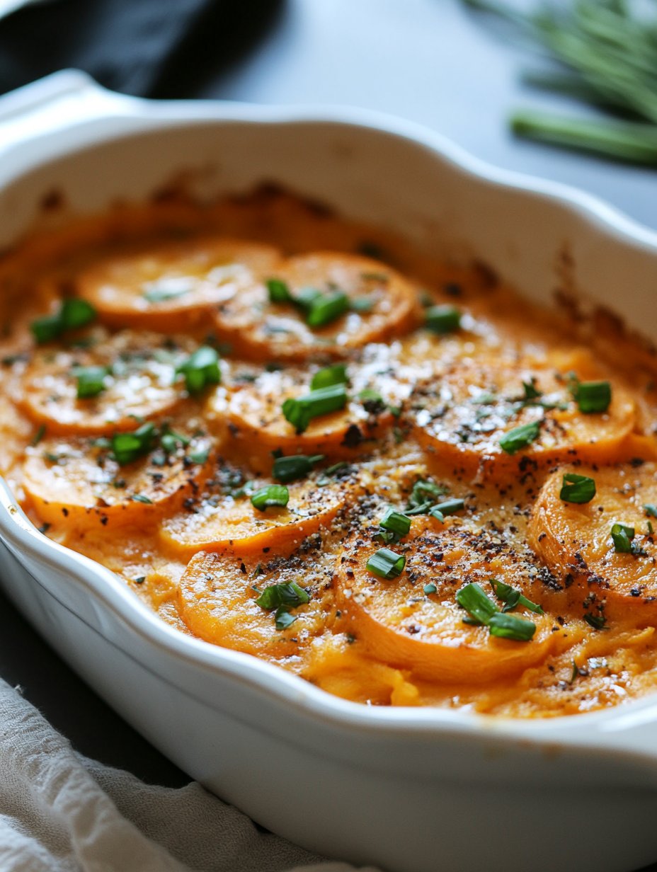 Healthy Scalloped Sweet Potatoes Recipe: Delicious & Nutritious