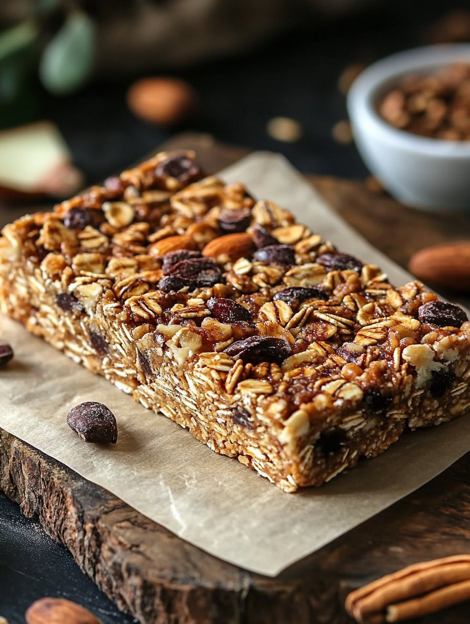 Apple Cinnamon Granola Bars Recipe for a Tasty Snack