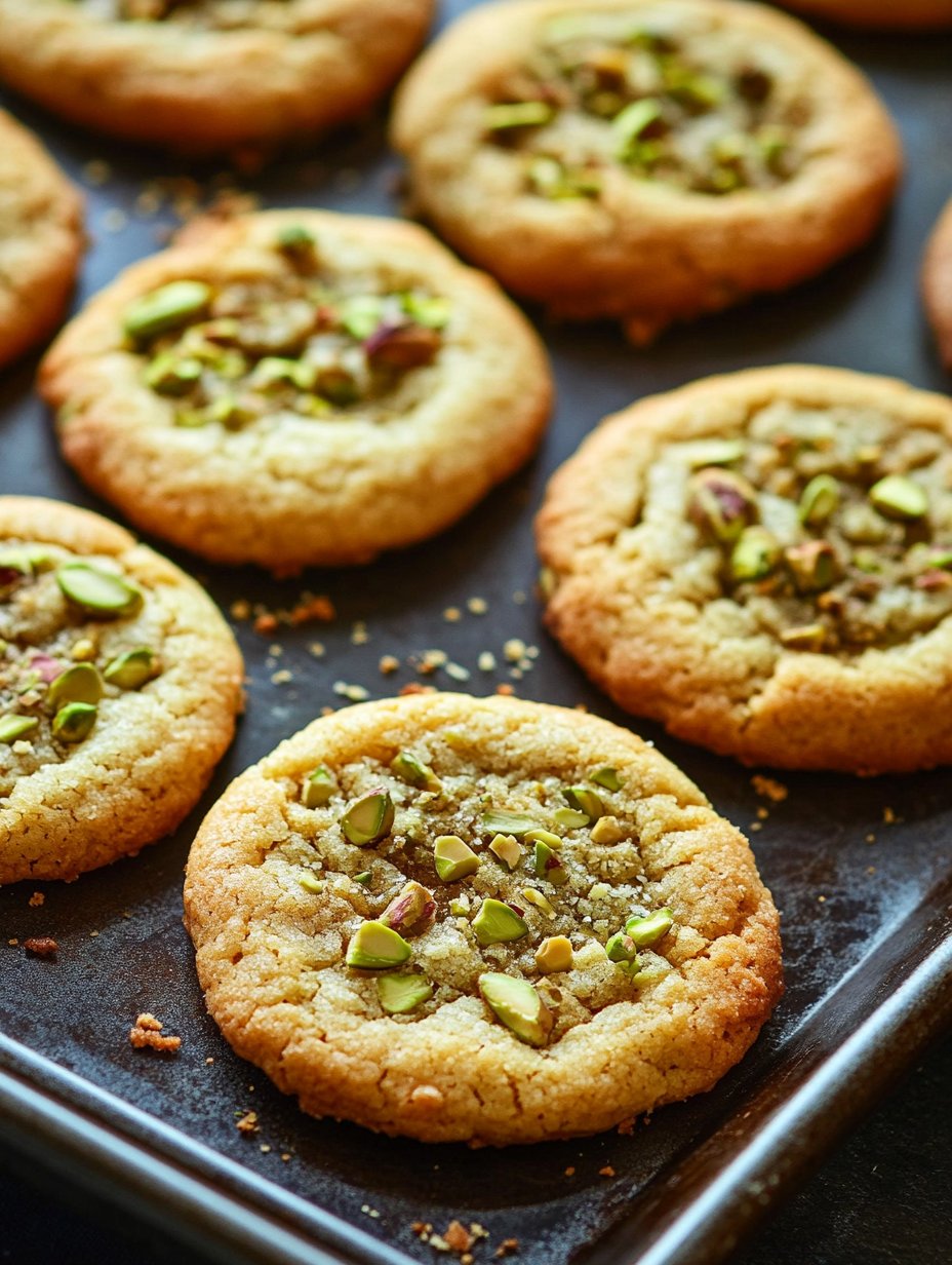 Brown Butter Pistachio Cookies Recipe : Irresistible Delight