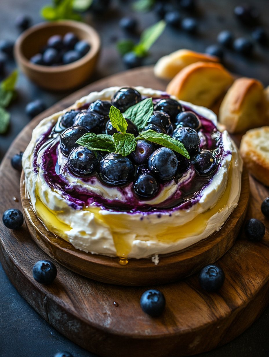 Blueberry Goat Cheese Recipe : A Delightful Treat