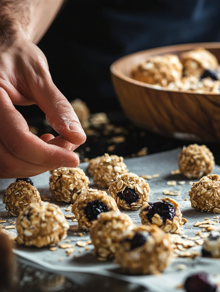 Blueberry Muffin Energy Bites Recipe : Quick & Delicious