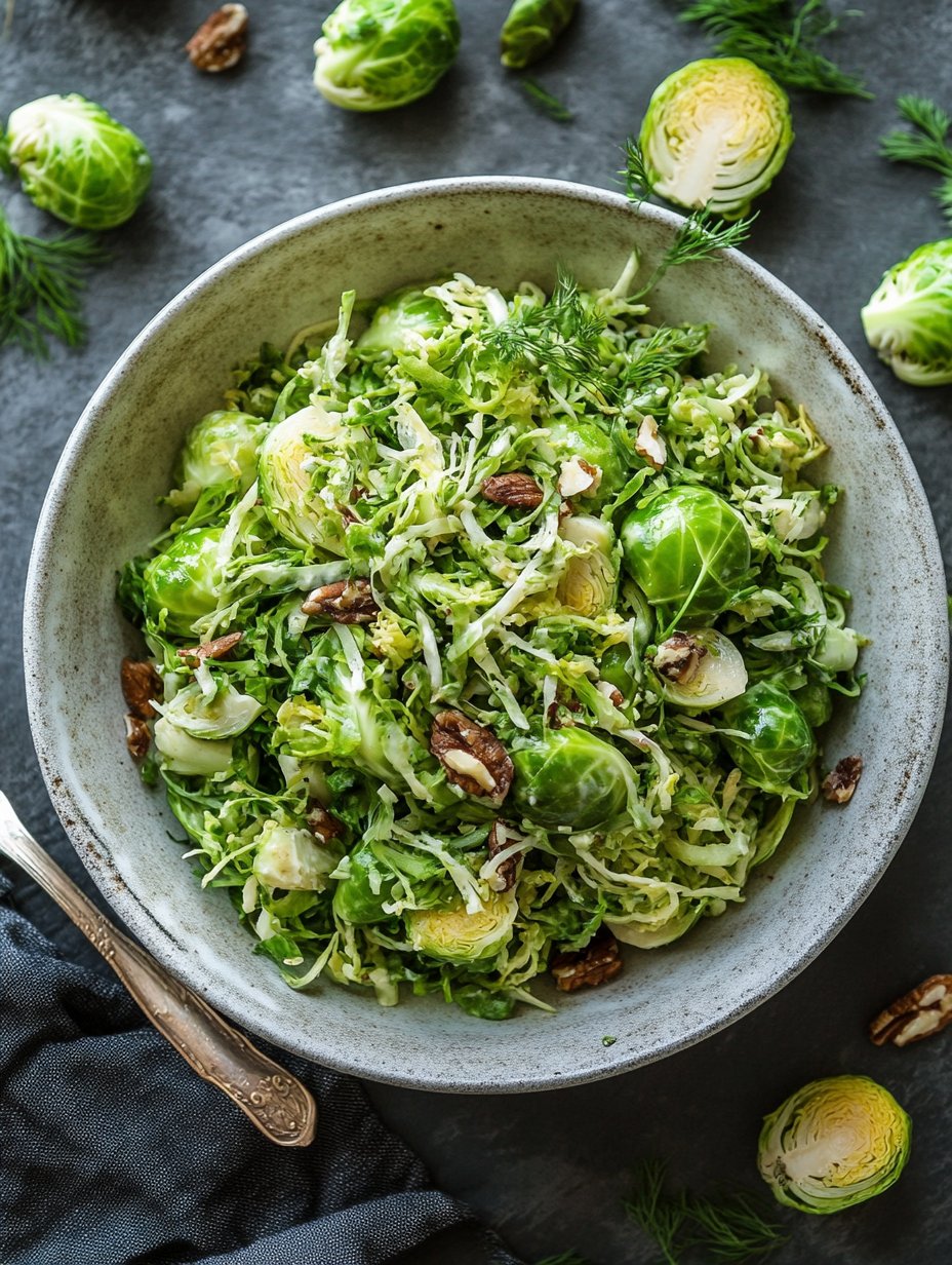 Shaved Brussel Sprout Salad Recipe: Fresh & Crunchy Delight