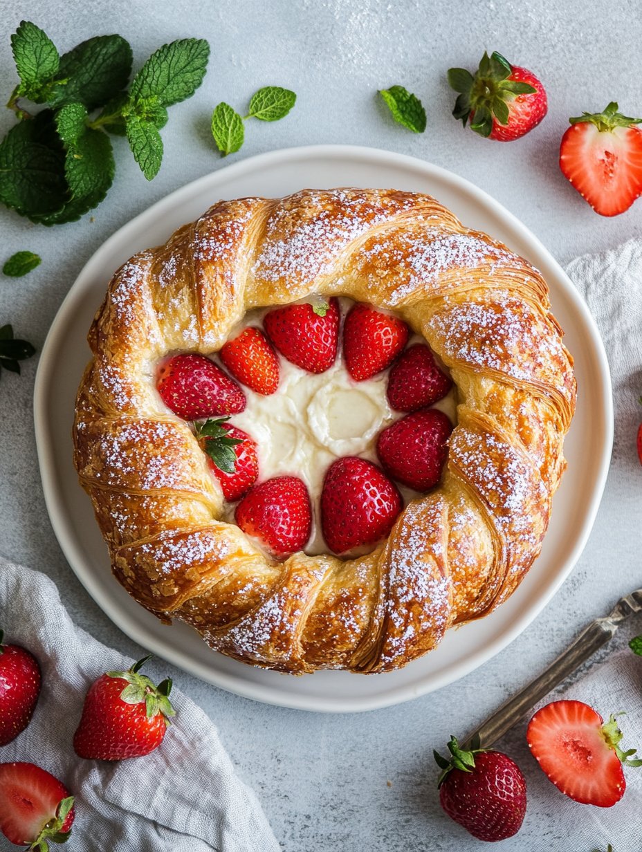 Strawberry Danish (with Cream Cheese) Recipe