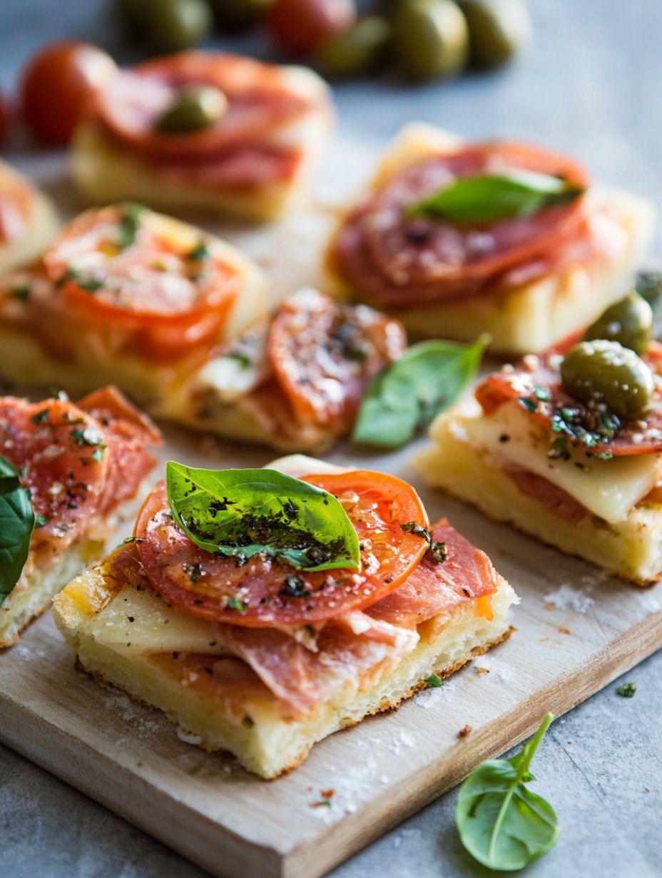 Italian Sub Squares Recipe A Delicious and Easy Party Snack