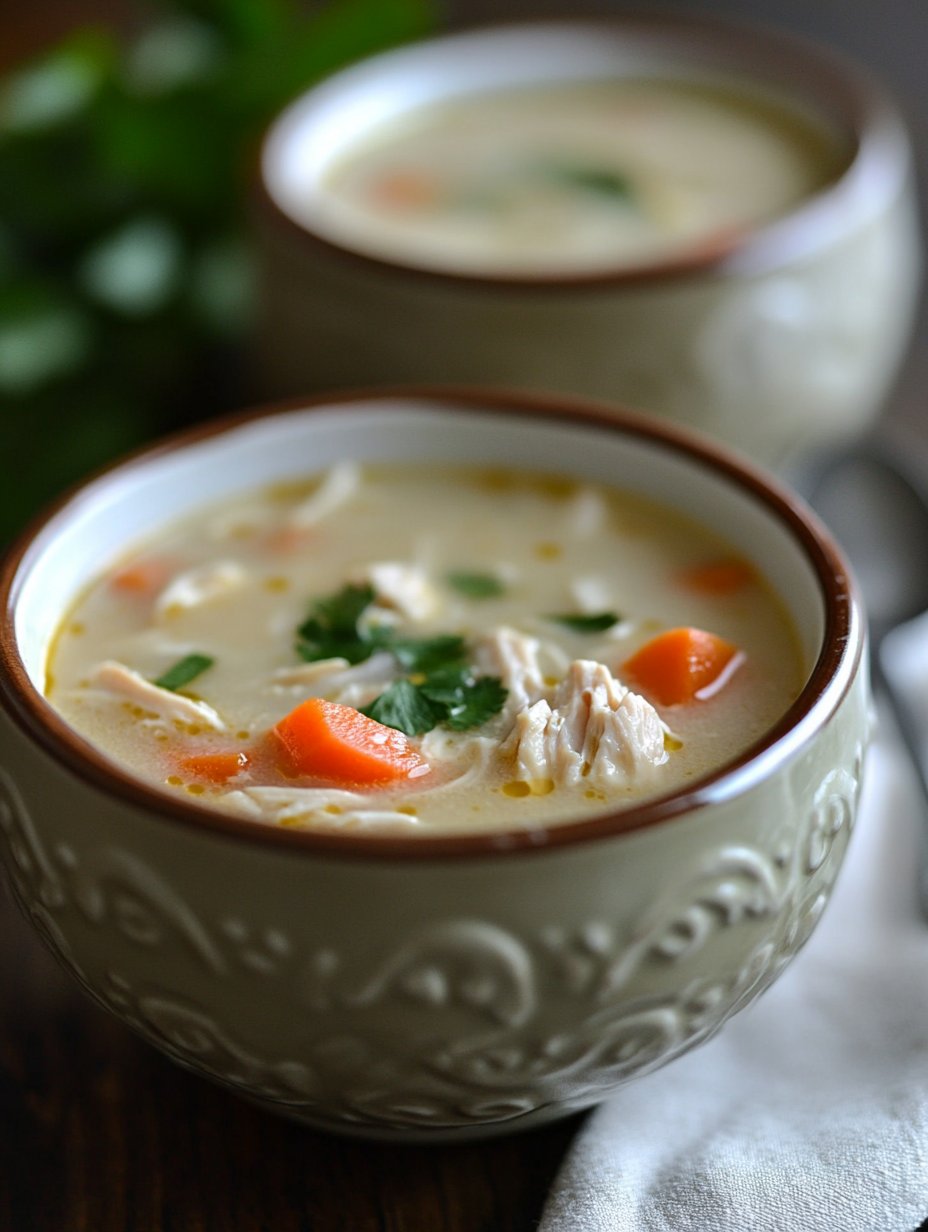 Crockpot Thai Coconut Chicken Soup: A Cozy Delight