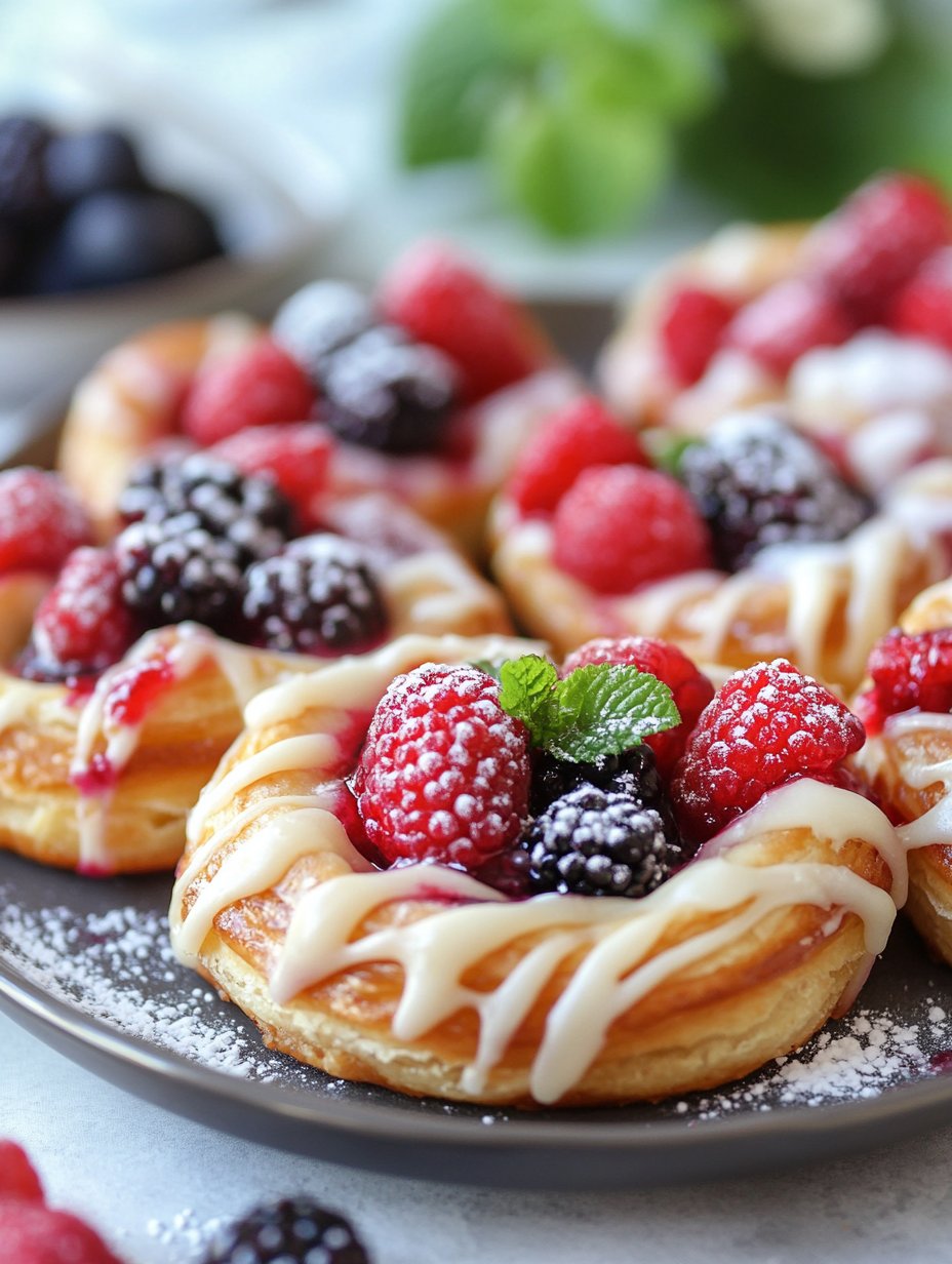 Berry Danishes: Delicious Homemade Recipe