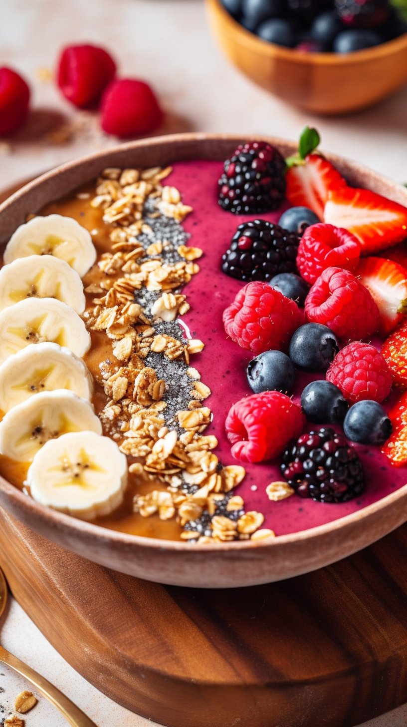 PB & J Smoothie Bowl: Delicious Breakfast Recipe