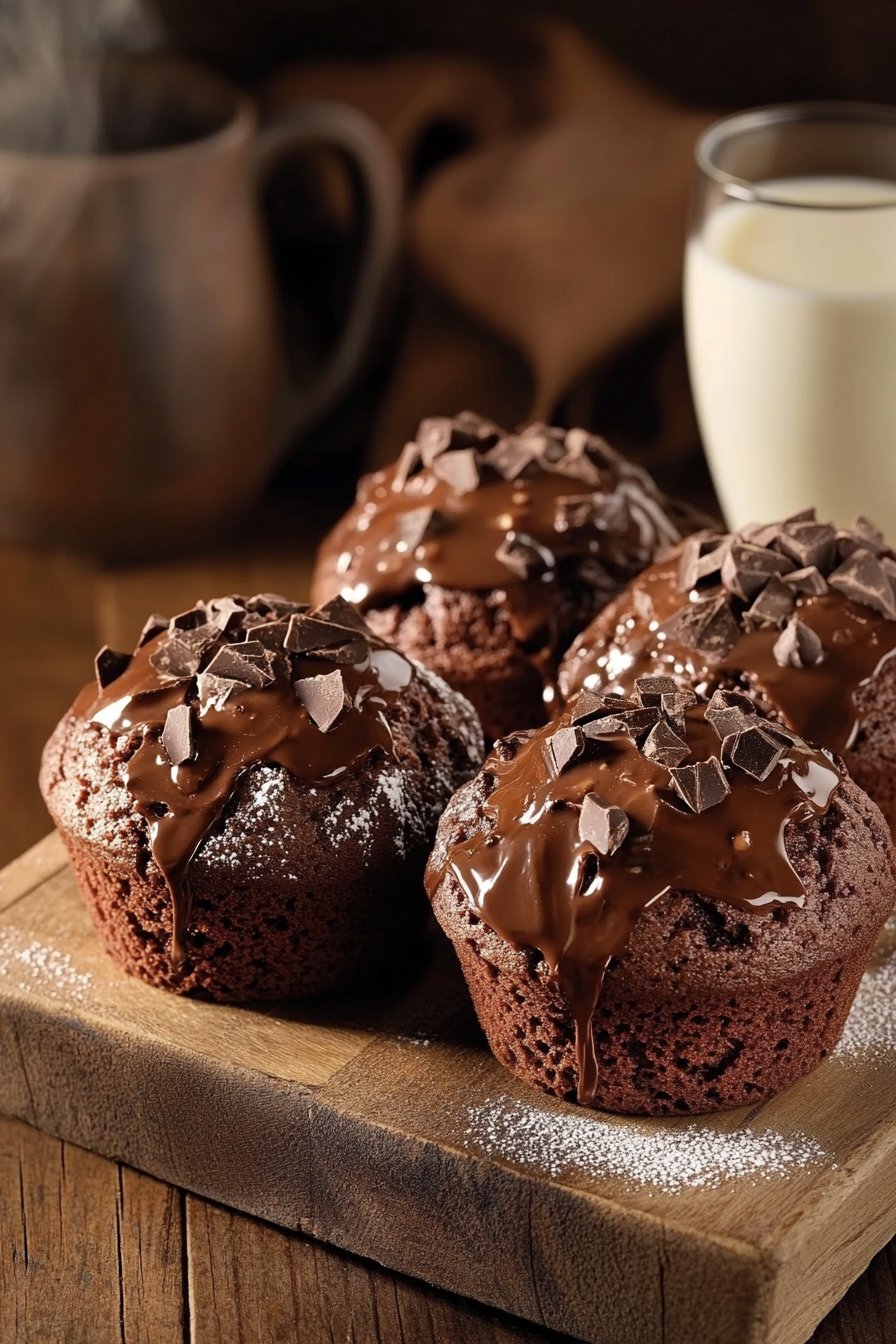 Triple Chocolate Muffins Recipe: Decadent & Delicious