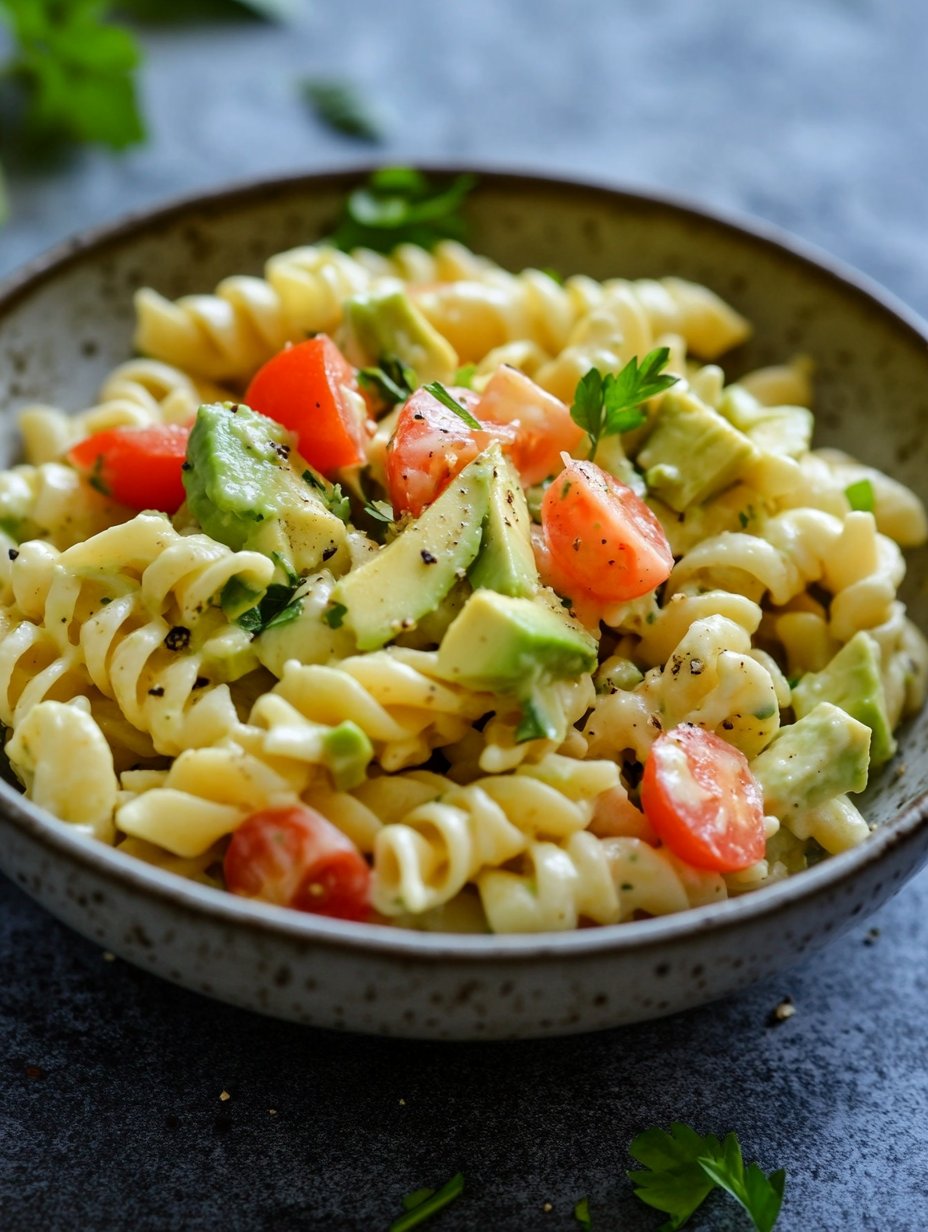 Avocado Pasta Salad: Fresh, Creamy & Irresistible
