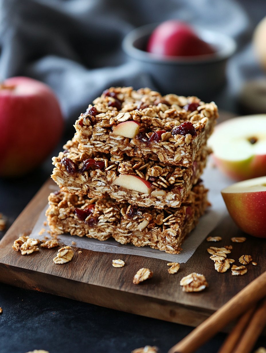 Apple Cinnamon Granola Bars Recipe for a Tasty Snack