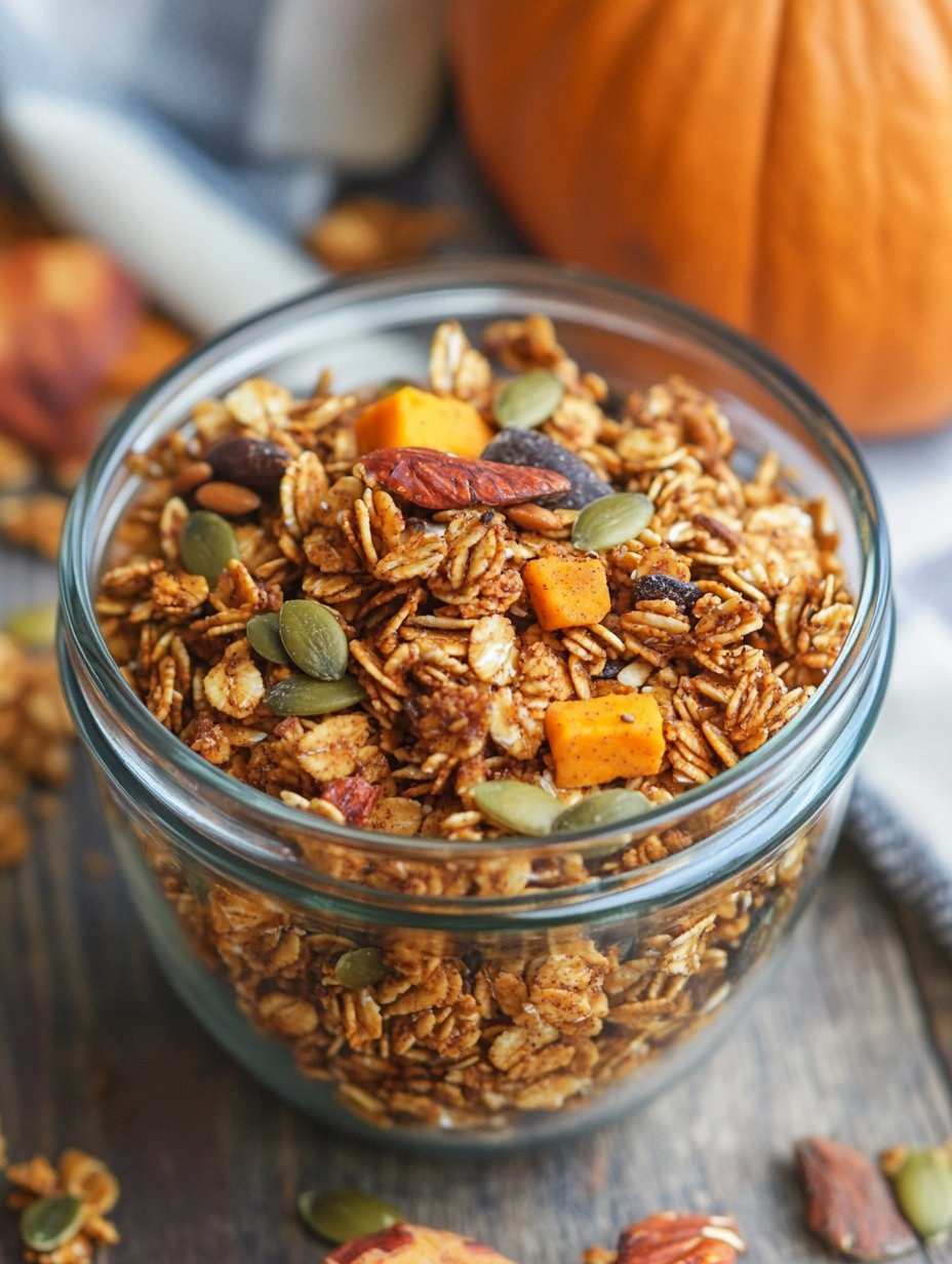 Healthy Pumpkin Spice Granola Recipe for Fall Bliss