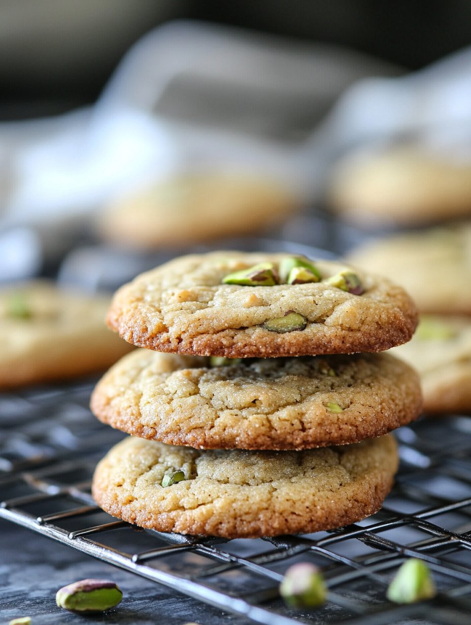 Brown Butter Pistachio Cookies Recipe : Irresistible Delight