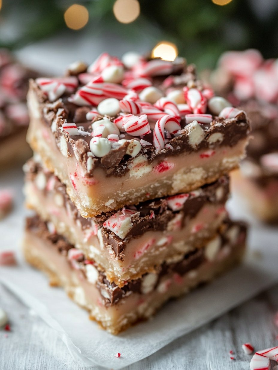 Peppermint Bark Cookie Bars Recipe: Perfect Holiday Treat