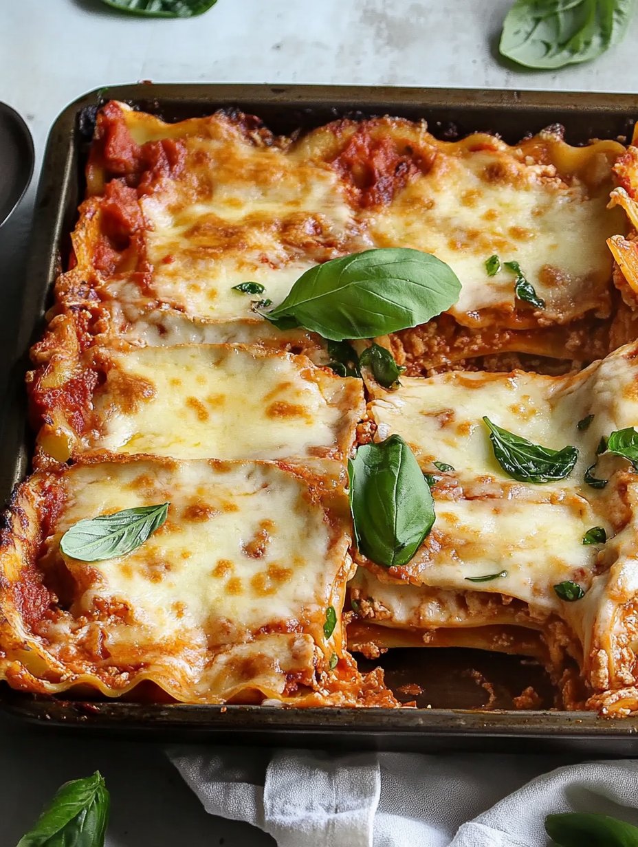 Sheet Pan Lasagna Recipe : Easy & Delicious Dinner