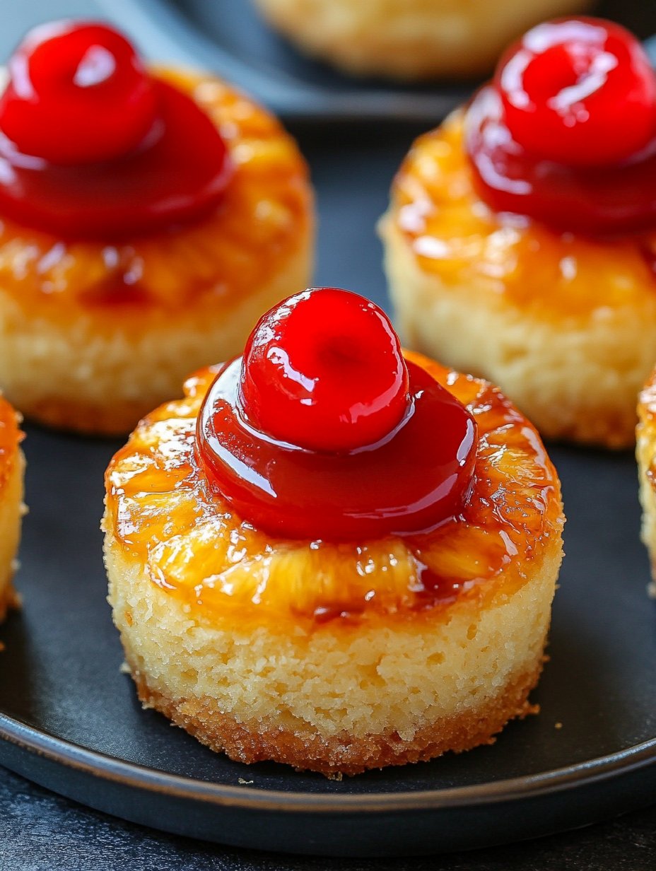 Pineapple Upside-Down Cheesecakes Recipe