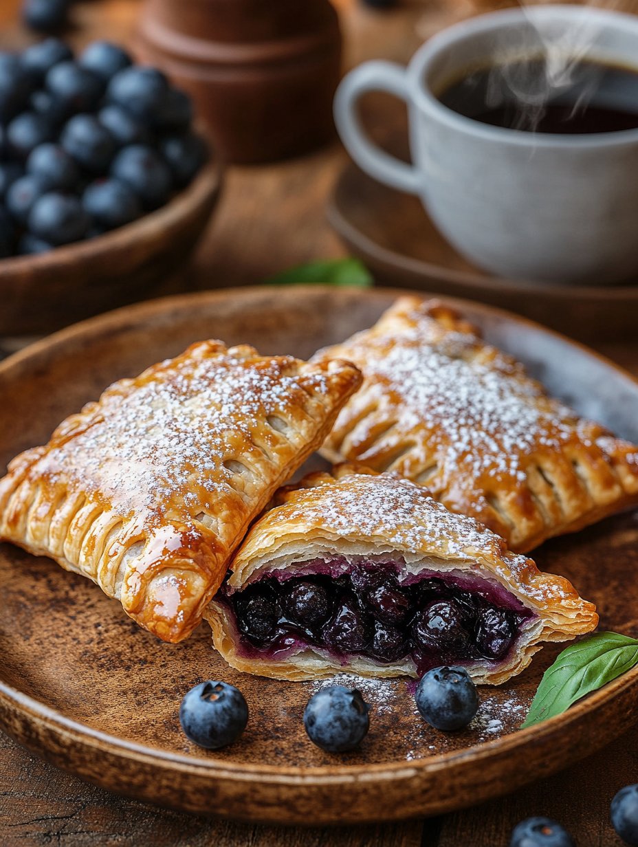 Blueberry Turnovers: Perfect Flaky Pastry Recipe