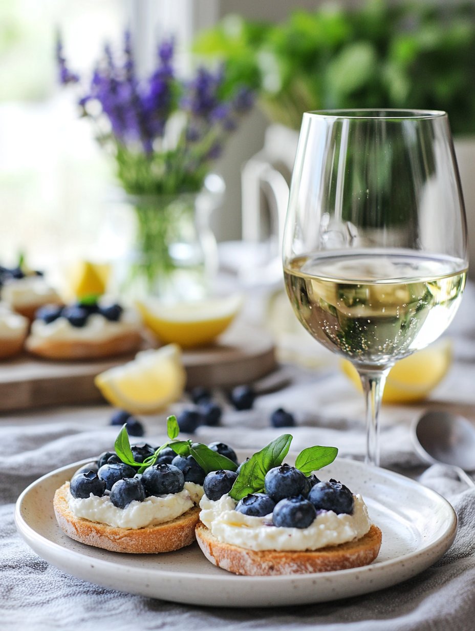 Blueberry Goat Cheese Recipe : A Delightful Treat