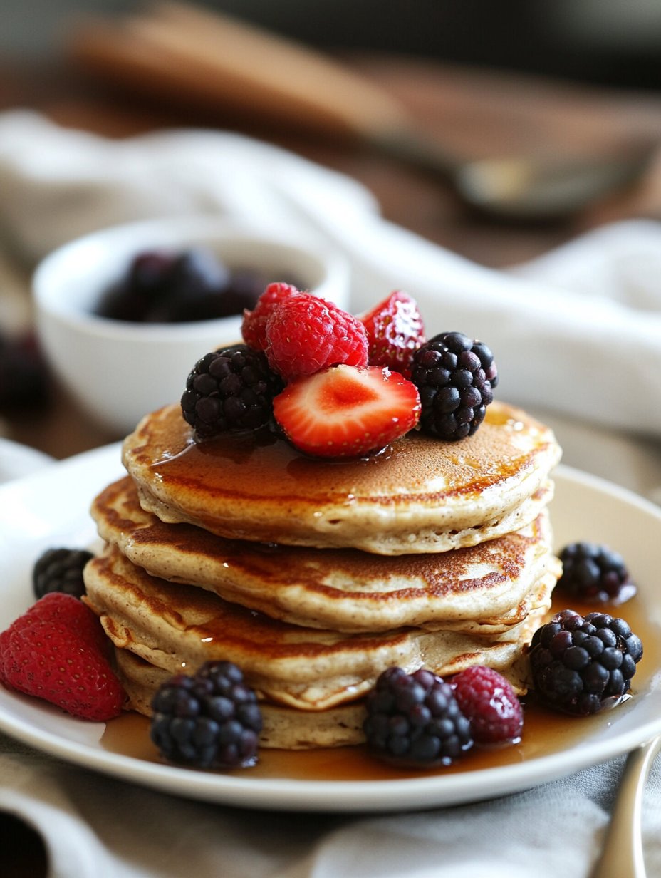 Oat Flour Pancakes: Gluten-Free Breakfast Delight