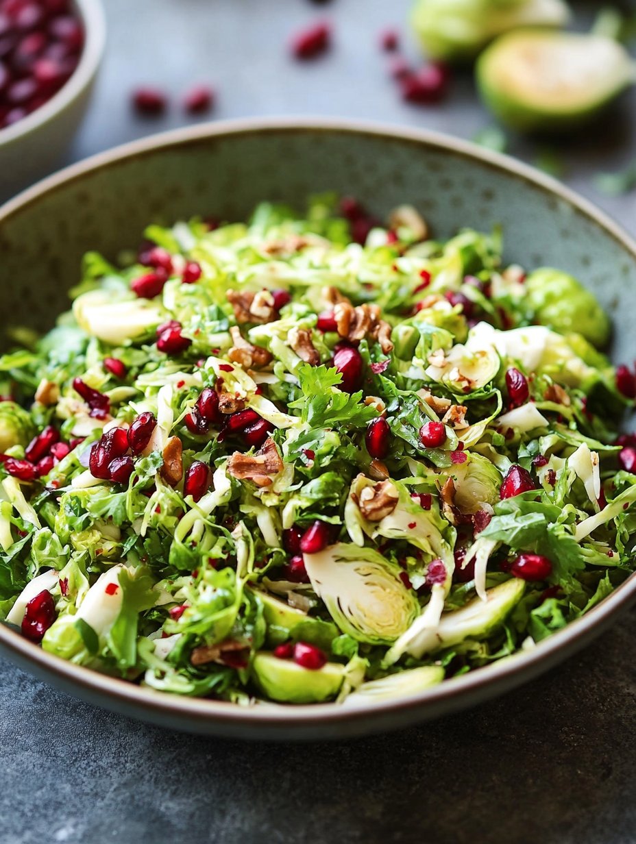 Shaved Brussel Sprout Salad Recipe: Fresh & Crunchy Delight