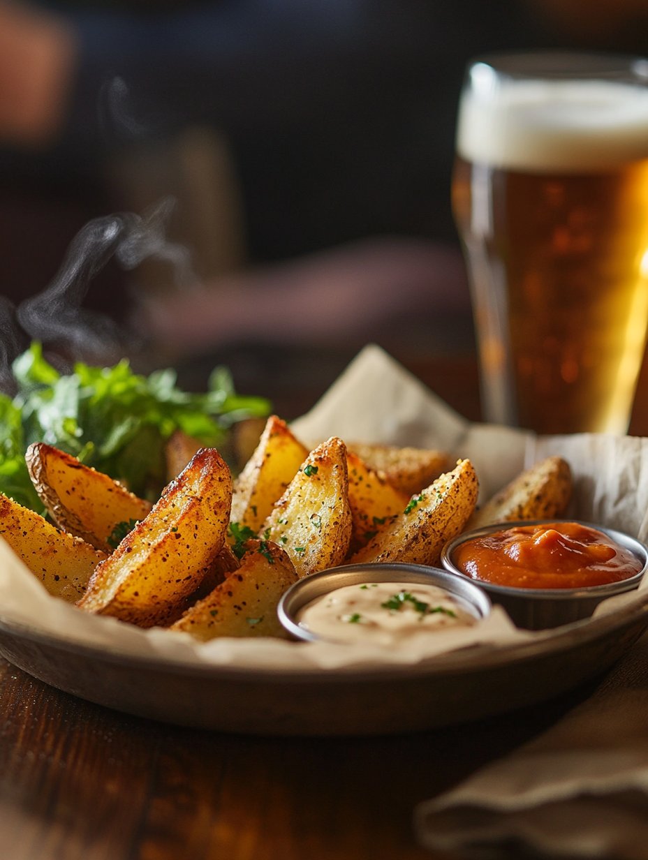 Crispy Garlic Parmesan Potato Wedges: An Irresistible Recipe